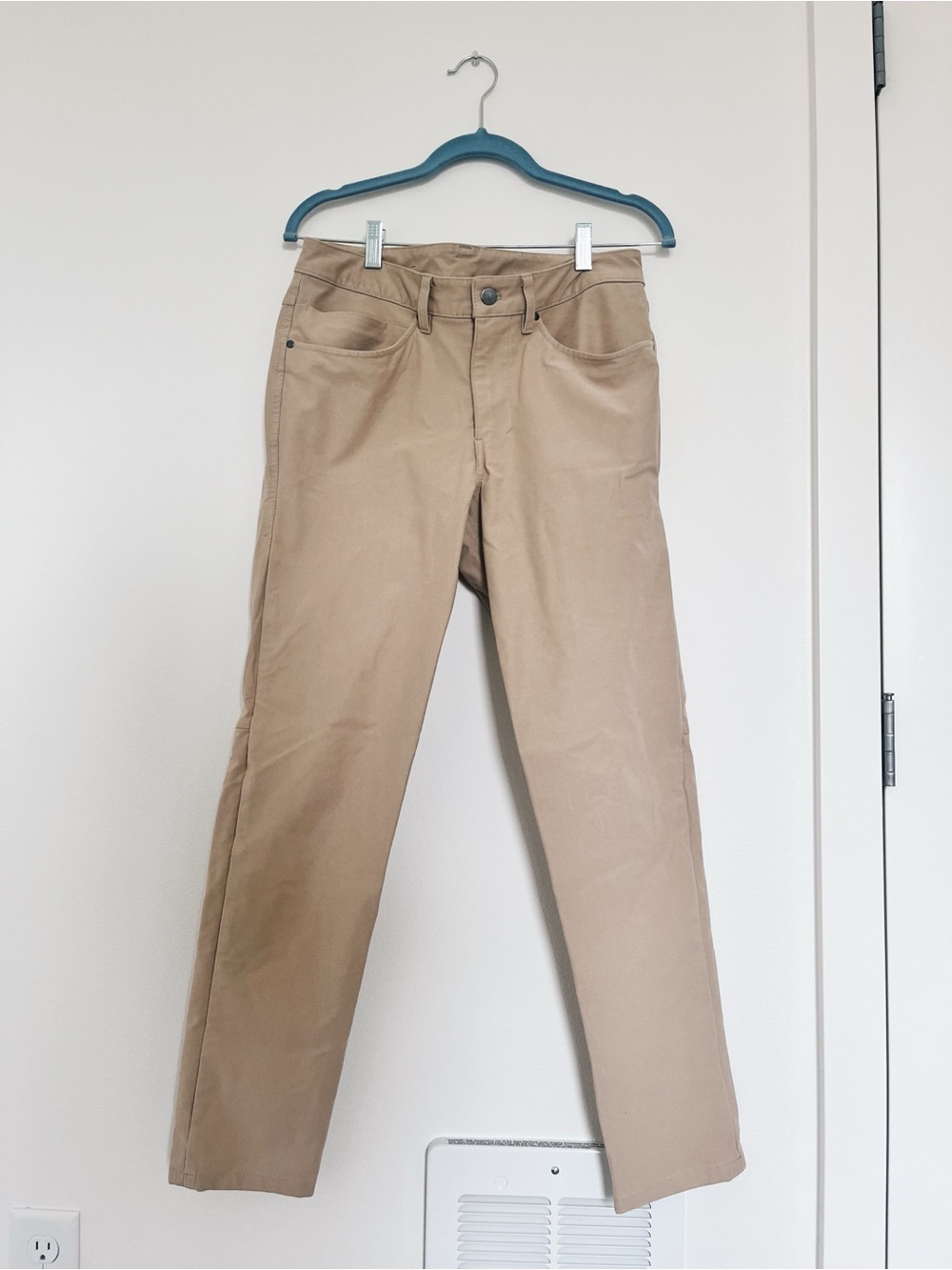 Lululemon Men's Slim Fit Tan Pants